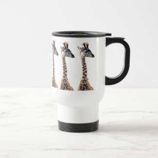 "Little Giraffe" Waterverf in het wild levende die Reisbeker