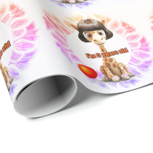 Little Girl Birthday Cadeaupapier