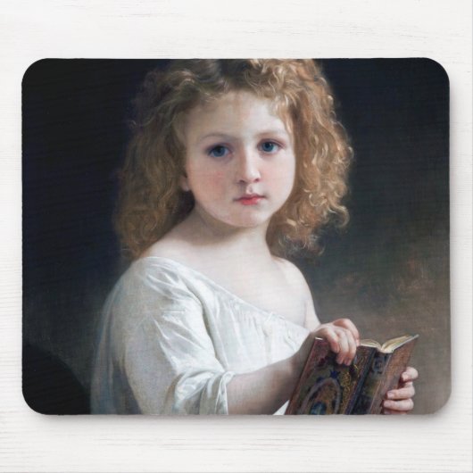 Little Girl, Bouguereau Muismat (Voorkant)