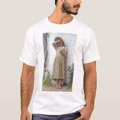 Little Girl, Bouguereau T-shirt (Voorkant)