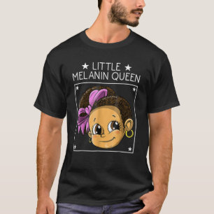 Little Girl Melanin Black History Magic T-shirt