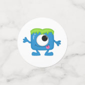 Little Girl Monster-feest Confetti (Kleine voorkant)