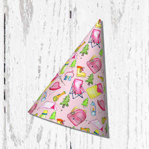 Little Girl One Happy Camper eerste verjaardagsfee Feesthoedjes