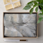 Little Girl Witte Paard Decoupage Tissuepapier (Geschenk)