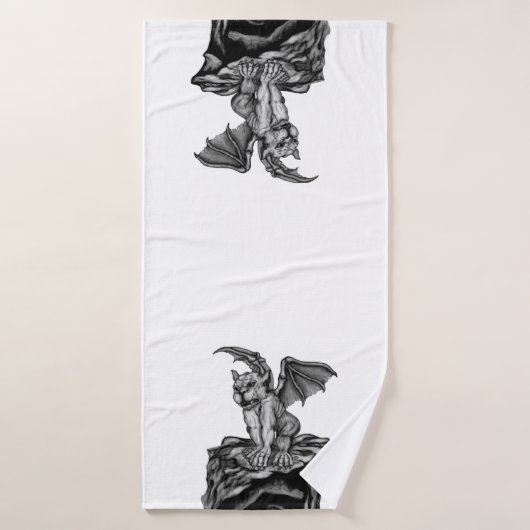 Little Golem Gargoyle (Serviette de bain)