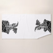 Little Golem Gargoyle (Serviette de bain)