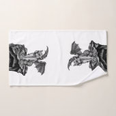 Little Golem Gargoyle Bad Handdoek (Handdoek)