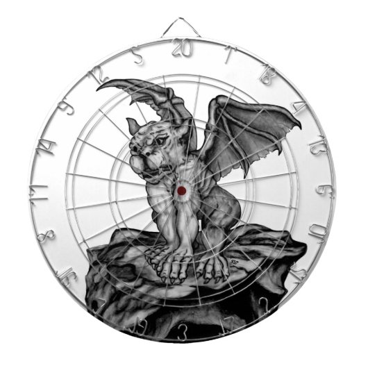 Little Golem Gargoyle Dartbord (Voorkant)