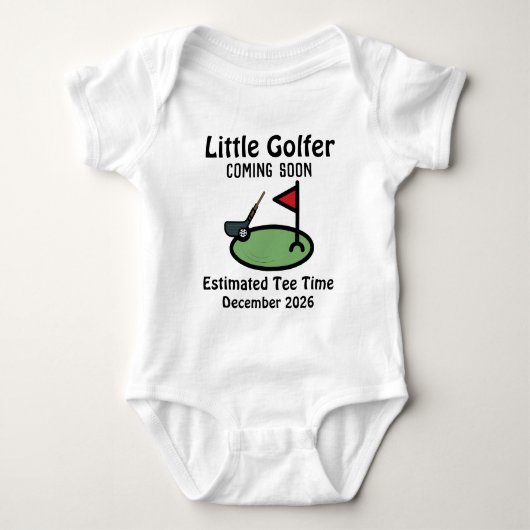 Little Golfer - Golfing Buddy T-shirt Time (Voorkant)