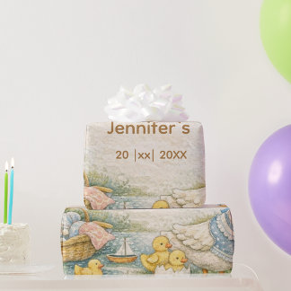 little goose is on the way  cadeaupapier