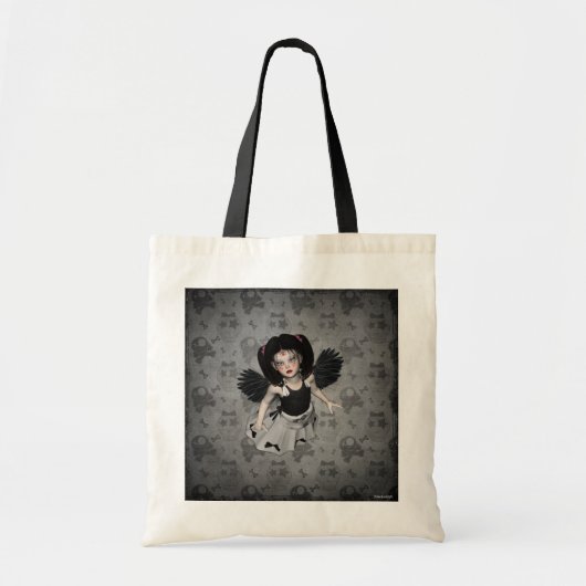 Little Gothic Angel Bag Tote Bag (Voorkant)