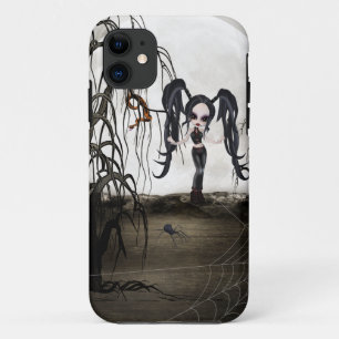 Little Gothic Girl Fantasy iPhone 5 Hoesje