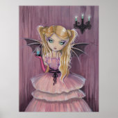 Little Gothic Vampire Fairy Poster (Voorkant)
