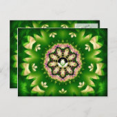 Little Green Man Briefkaart (Voorkant / Achterkant)