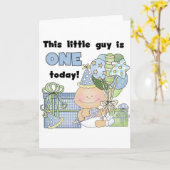 Little Guy is een Tshirts en geschenken Kaart (Gele Bloem)