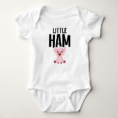 Little Ham Cute Pig Piglet Romper (Voorkant)