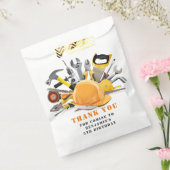 Little Handyman Tool Birthday Party Favor Bag Bedankzakje (Gezegeld)