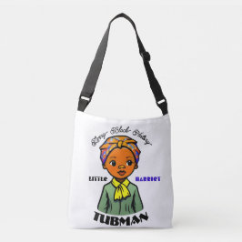 Little Harriet Tubman Living Black History Crossbody Tas
