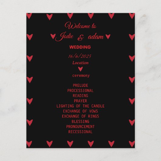 Little Hearts Wedding (Voorkant)