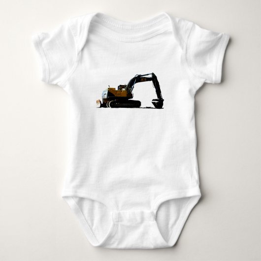 Little Heavy Equipment Operator Romper (Voorkant)