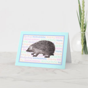 Little Hedgehog-Wenskaart Kaart