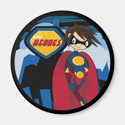 Little Heroes Superhero Magnet Magneet (Voorkant)
