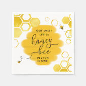 Little Honey Bee Verjaardag servetten (Voorkant)