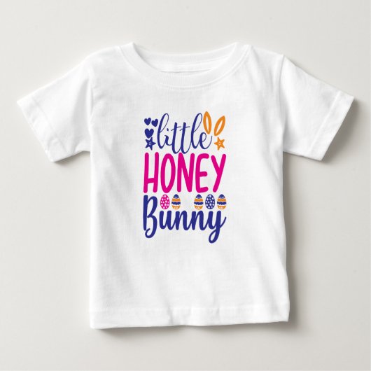 Little Honey Bunny Easter T-Shirt (Voorkant)