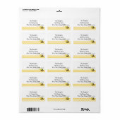 Little Honey Étiquette (Feuille entière)