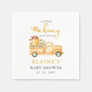 Little Honey is op weg naar het Baby shower van de Servet