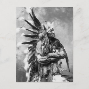 Little Horse, Oglala Sioux, jaren 1890 Briefkaart