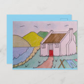 Little House bij het Zee Briefkaart (Voorkant / Achterkant)