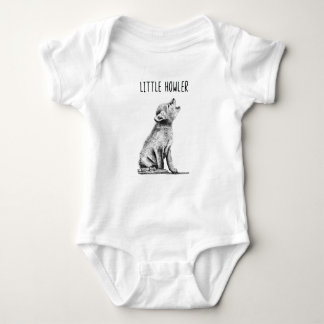 Little Howler Wolf Cub Baby Suit Romper