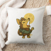 Little Howling Werewolf Kussen (Deken)