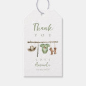 Little Hunter-Baby shower Cadeaulabel (Voorkant)