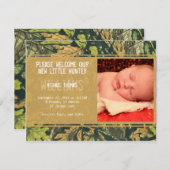 Little Hunter | Geboorteaankondigingen Aankondiging (Voorkant / Achterkant)