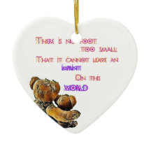 Little Imprints Heart Ornament