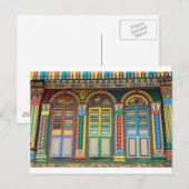 Little India Singapore koloniale architectuur Briefkaart (Voorkant / Achterkant)