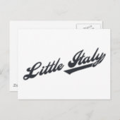 Little Italy Briefkaart (Voorkant / Achterkant)