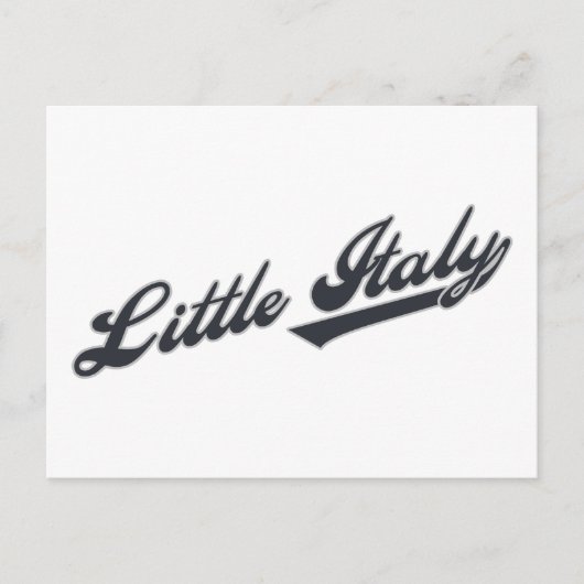 Little Italy Briefkaart (Voorkant)