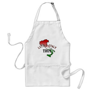 Little Italy Troy New York Standaard Schort