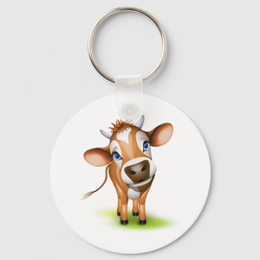 Little jersey koe sleutelhanger (Voorkant)