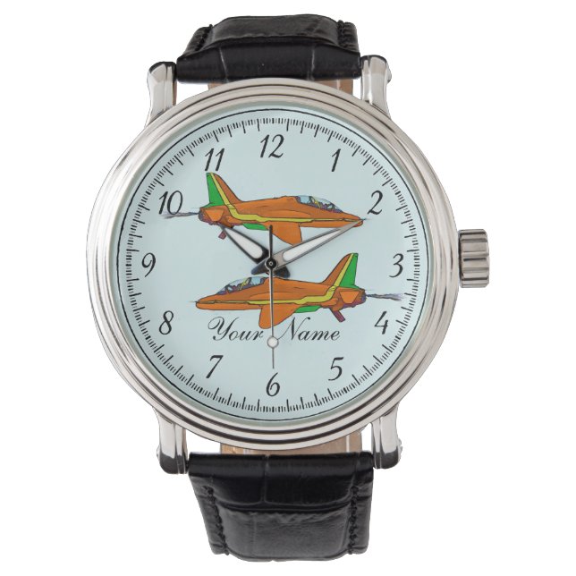 Little Jet plane Crossover Horloge (Voorkant)