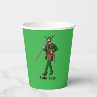 Little John Paper Cup Papieren Bekers