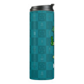 Little Kappa Checkerboard Yokai Thermosbeker (Gedraaid links)