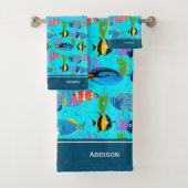 Little Kids Ocean Fish Motif (En situation)