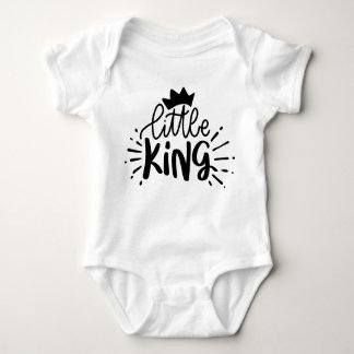 Little King Funny Humor Bodysuit One-stuks