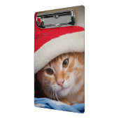 Little Kitten in Red kerstPet Mini Klembord (Angled2)