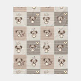 Little Koala Bliss Fleece Deken
