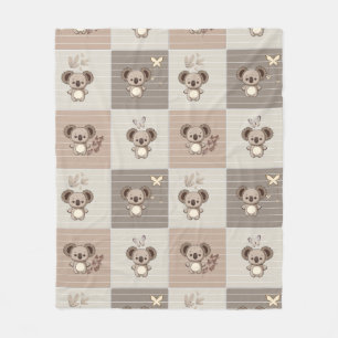 Little Koala Bliss Fleece Deken
